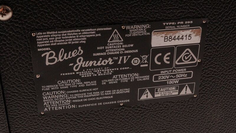 Fender Blues junior IV 15W | Original, image 3 of 5