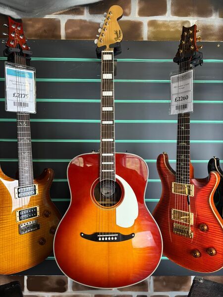 Fender California Vintage Palomino Sienna Sunburst 2023 Electro-Acoustic Guitar | Vintage Sunburst, image 2 of 5
