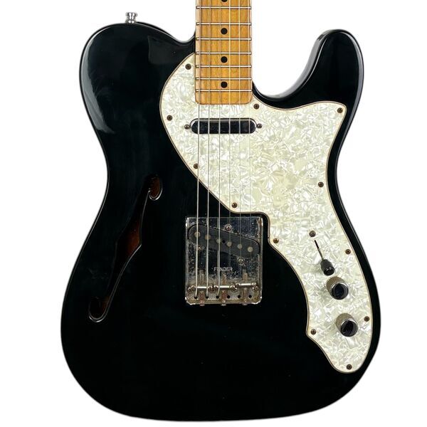 Fender Classic Series 69 Reissue Telecaster Thinline 2002 - Black | černá, image 1 of 5
