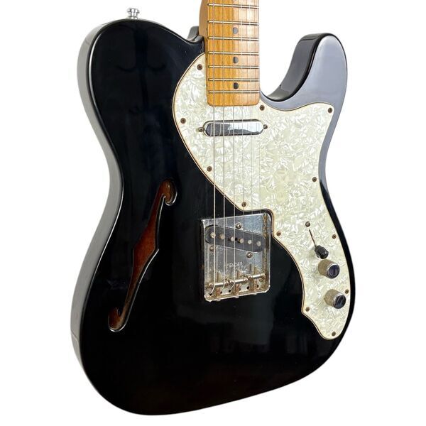 Fender Classic Series 69 Reissue Telecaster Thinline 2002 - Black | černá, image 2 of 5