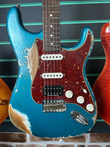 Fender Custom Shop 1959 Stratocaster Heavy Relic Ocean Turquoise 2023 Guitar | relic, image 4 of 5