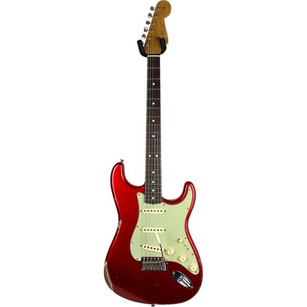 Fender Custom Shop ’63 Stratocaster Relic MBD 2023 - Candy Apple Red | Candy Apple Red, image 2 of 4