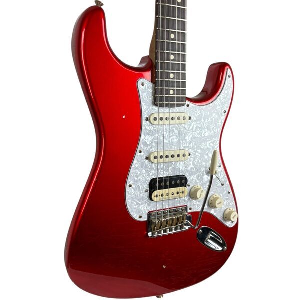 Fender Custom Shop ’63 Stratocaster Journeyman Relic HSS 2023 - Candy Apple Red | Candy Apple Red, image 1 of 4
