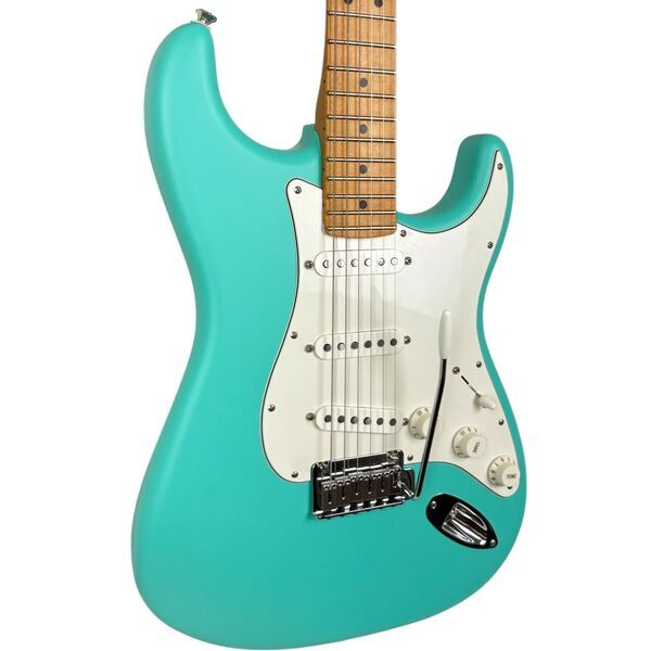 Fender Exclusive MN Ens Stratocaster 2024 - Sea Foam Green Satin | Sea Foam Green Satin, image 1 of 4