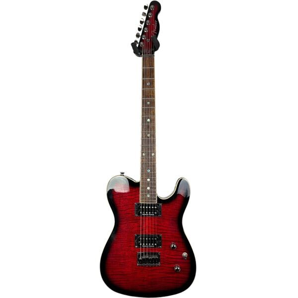 Fender FMT Custom Telecaster 2021 - Black Cherry Burst | Black Cherry Burst, image 3 of 5