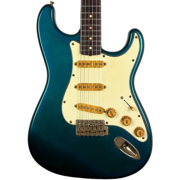 Fender Japan 40th anniversary Stratocaster 1994-1995 - Lake Placid blue | blue, image 1 of 5