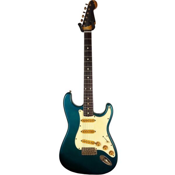 Fender Japan 40th anniversary Stratocaster 1994-1995 - Lake Placid blue | blue, image 3 of 5