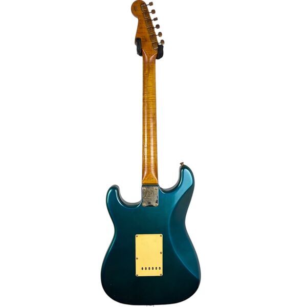 Fender Japan 40th anniversary Stratocaster 1994-1995 - Lake Placid blue | blue, image 4 of 5
