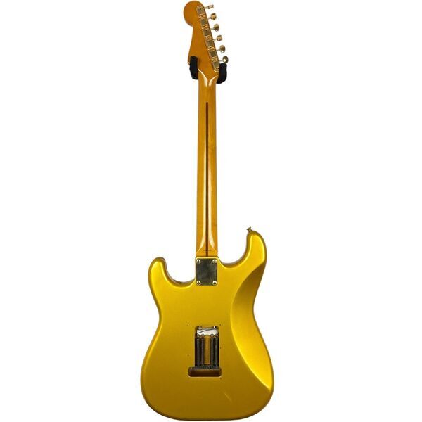 Fender Japan 54 Reissue Stratocaster 1991 - Metallic Gold - MOD | MOD, image 4 of 5