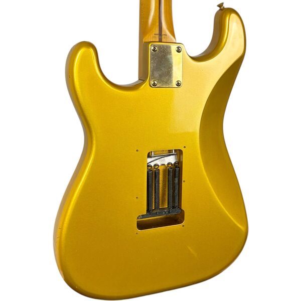 Fender Japan 54 Reissue Stratocaster 1991 - Metallic Gold - MOD | MOD, image 5 of 5
