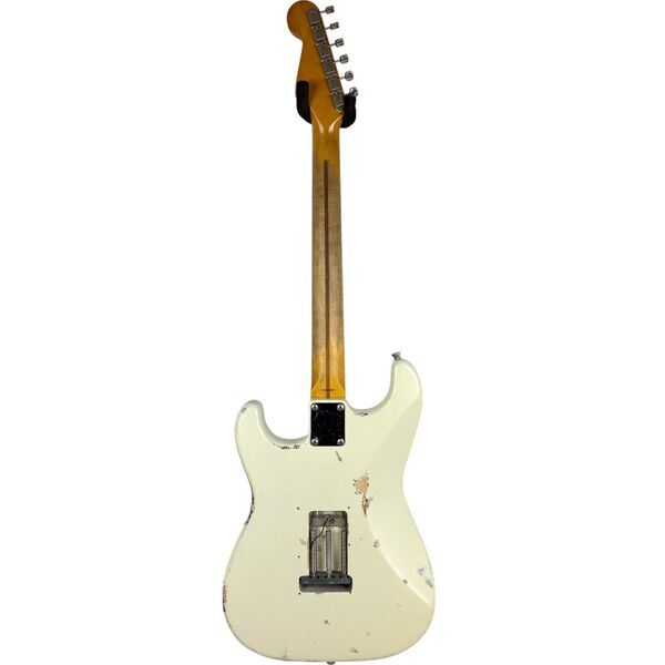 Fender Japan 57 Reissue Stratocaster Heavy Relic 1997-2000 - Vintage White | Vintage White, image 3 of 4