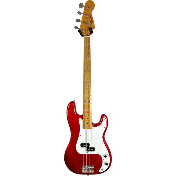 Fender Japan 57 Reissue Precision Bass 1993-1994 - Candy Apple Red | candy red, image 3 of 5