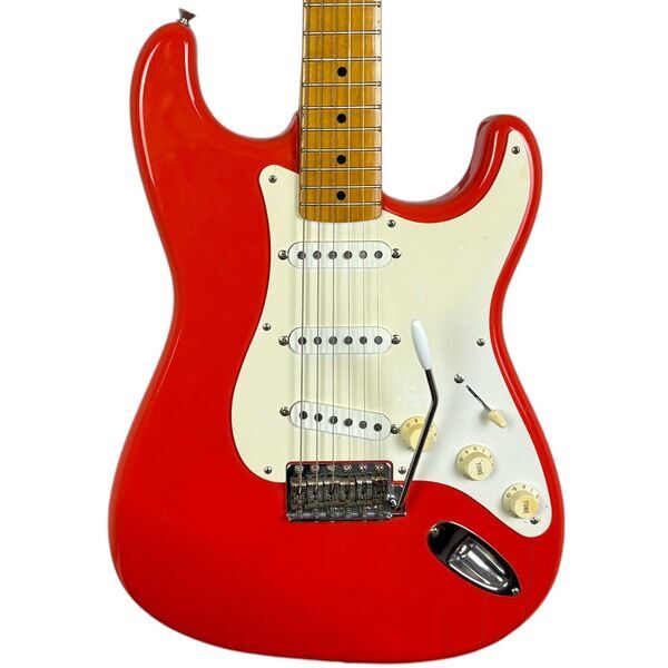 Fender Japan 57 Reissue Stratocaster 1999-2002 | fiesta red, image 1 of 5