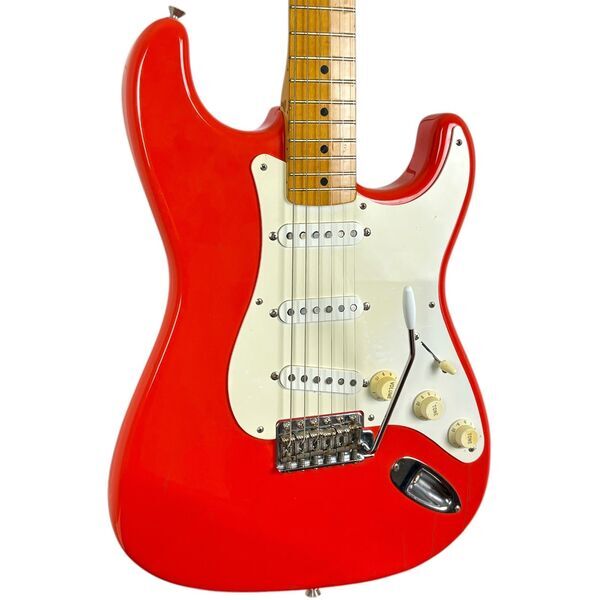 Fender Japan 57 Reissue Stratocaster 1999-2002 | fiesta red, image 2 of 5