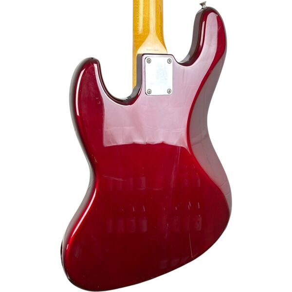 Fender Japan 60s Reissue Jazz Bass 1994-1995 - Old Candy Apple Red | Old Candy Apple Red, image 4 of 4