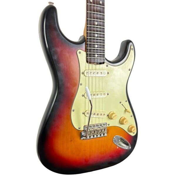 Fender Japan 62 Reissue Stratocaster 1993-1994 - Satin Sunburst - MOD | satin sunburst, image 2 of 5