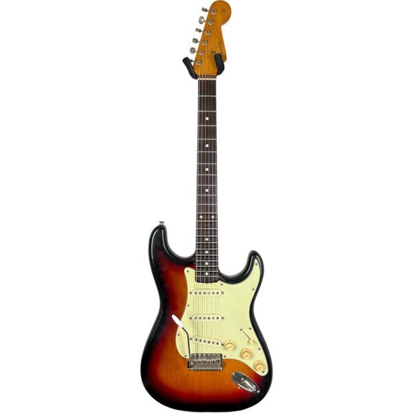 Fender Japan 62 Reissue Stratocaster 1993-1994 - Satin Sunburst - MOD | satin sunburst, image 3 of 5