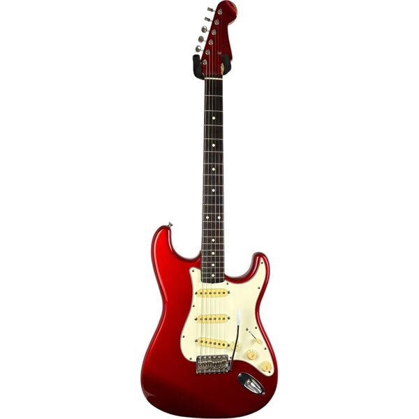 Fender Japan 62 Reissue Stratocaster 1994-1995 - Candy Apple Red - Matching Headstock | Matching Headstock, image 3 of 5