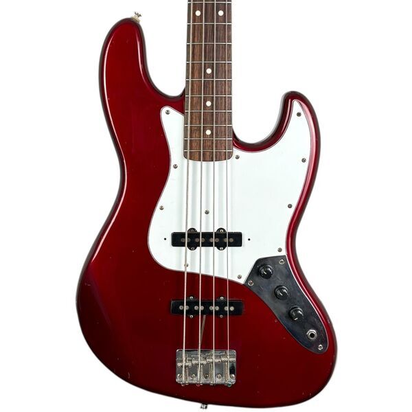 Fender Japan 62 Reissue Jazz bass 2004-2005 - Old Candy Apple red | candy red, image 1 of 5