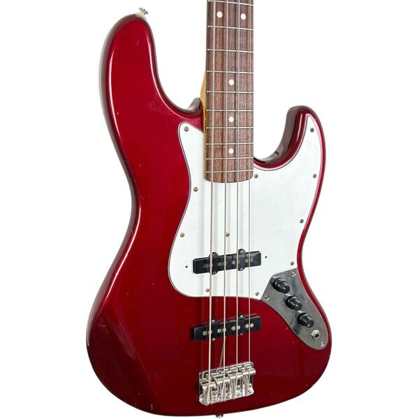Fender Japan 62 Reissue Jazz bass 2004-2005 - Old Candy Apple red | candy red, image 2 of 5