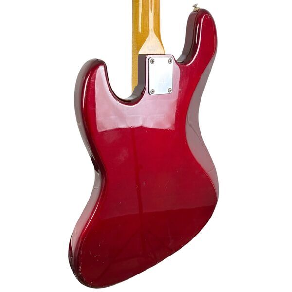 Fender Japan 62 Reissue Jazz bass 2004-2005 - Old Candy Apple red | candy red, image 5 of 5