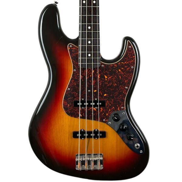 Fender Japan 62 Reissue Jazz Bass 2002-2004 - Sunburst | Sunburst, image 1 of 5