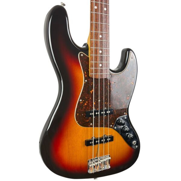 Fender Japan 62 Reissue Jazz Bass 2004-2005 - Sunburst | Sunburst, image 2 of 5