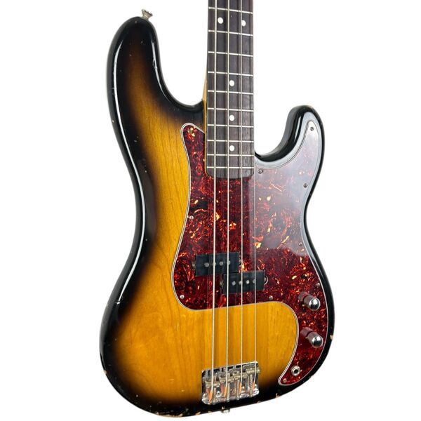Fender Japan 62 Reissue Precision Bass 2004-2005 - Sunburst | sunburst, image 2 of 5