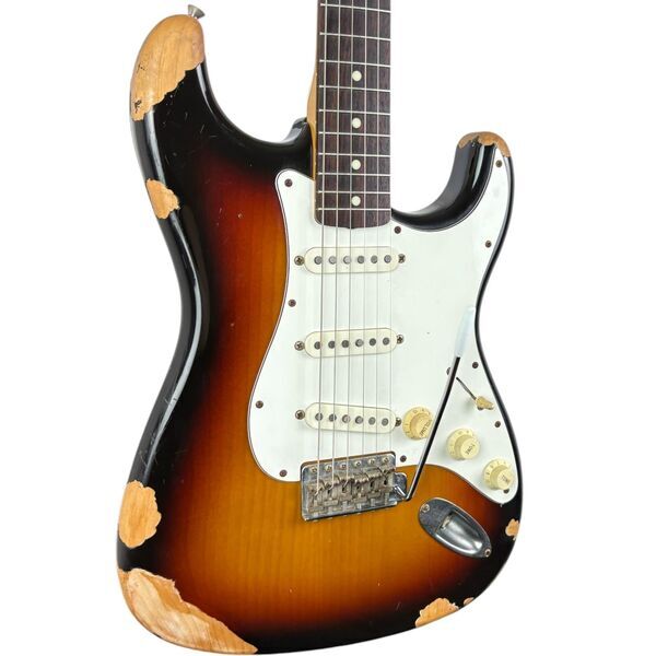 Fender Japan 62 Reedycja Stratocaster 1989-1990 - Sunburst | Sunburst, image 2 of 5