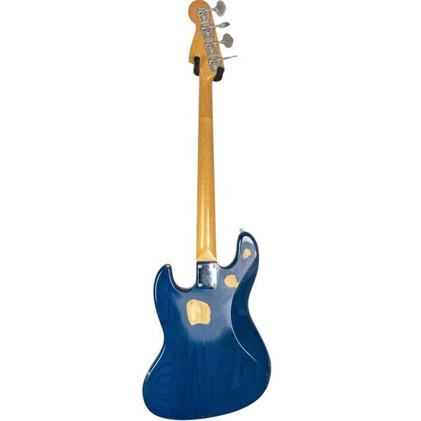 Fender Japan 62 Reissue Jazz bass - Trans blue - matching Headstock | trans blue, image 4 of 5