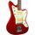 Fender Japan 66 Reissue Jazzmaster 1999-2002 - Candy Apple Red - Matching Headstock | Matching Headstock, thumbnail 2 of 5
