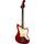 Fender Japan 66 Reissue Jazzmaster 1999-2002 - Candy Apple Red - Matching Headstock | Matching Headstock, thumbnail 3 of 5