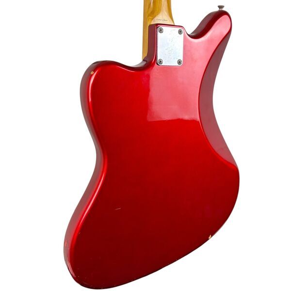Fender Japan 66 Reissue Jazzmaster 1999-2002 - Candy Apple Red - Matching Headstock | Matching Headstock, image 5 of 5