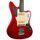 Fender Japan 66 Reissue Jaguar 1997-2000 - Candy Apple Red - Matching Headstock | Matching Headstock, thumbnail 2 of 5