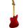 Fender Japan 66 Reissue Jaguar 1997-2000 - Candy Apple Red - Matching Headstock | Matching Headstock, thumbnail 4 of 5