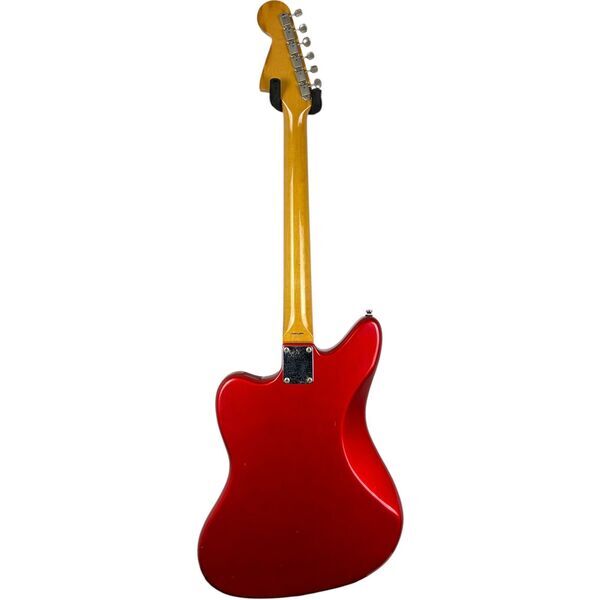 Fender Japan 66 Reissue Jaguar 1997-2000 - Candy Apple Red - Matching Headstock | Matching Headstock, image 4 of 5