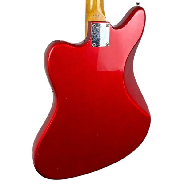 Fender Japan 66 Reissue Jaguar 1997-2000 - Candy Apple Red - Matching Headstock | Matching Headstock, image 5 of 5