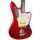 Fender Japan 66 Reissue Jaguar 2002-2004 - Candy Apple Red - Matching Headstock | Matching Headstock, thumbnail 2 of 5