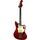 Fender Japan 66 Reissue Jaguar 2002-2004 - Candy Apple Red - Matching Headstock | Matching Headstock, thumbnail 3 of 5
