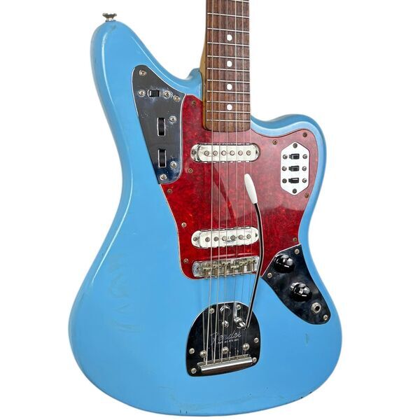 Fender Japan 66 Reissue Jaguar 1997-2000 - Blue Repaint | Blue Repaint, image 2 of 5