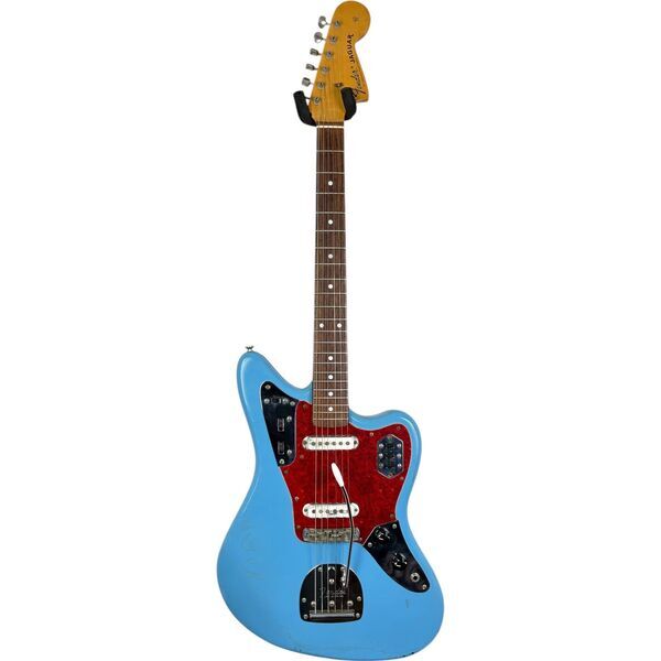 Fender Japan 66 Reissue Jaguar 1997-2000 - Blue Repaint | Blue Repaint, image 3 of 5
