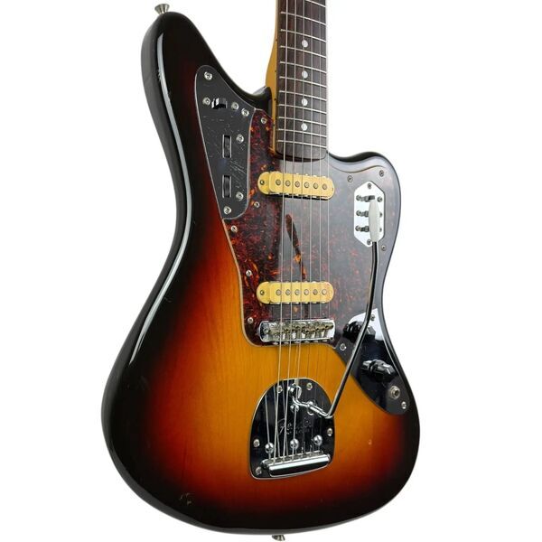 Fender Japan 66’ Reissue Jaguar 1999-2002 - Sunburst | sunburst, image 1 of 4
