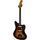 Fender Japan 66’ Reissue Jaguar 1999-2002 - Sunburst | sunburst, thumbnail 2 of 4