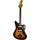 Fender Japan 66’ Reissue Jaguar 2004-2005 - Sunburst | sunburst, thumbnail 2 of 4