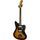 Fender Japan 66 Reissue Jaguar 2012 - Sunburst | sunburst, thumbnail 2 of 4