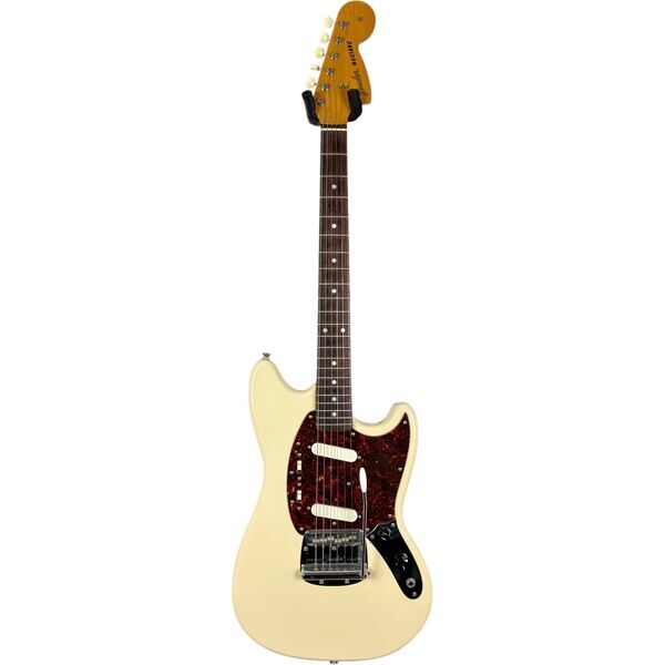 Fender Japan 66 Reissue Mustang 1999-2002 | vintage white, image 3 of 5