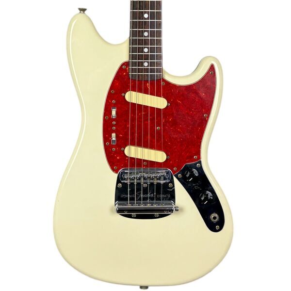 Fender Japan 66’ Reissue Mustang 2002-2004 - Vintage White | Vintage White, image 1 of 5