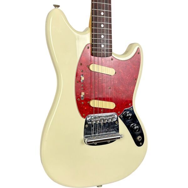 Fender Japan 66’ Reissue Mustang 2002-2004 - Vintage White | Vintage White, image 2 of 5