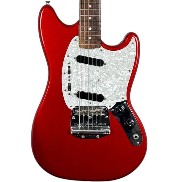 Fender Japan 69 Reissue Mustang 2012 - Candy Apple Red - Matching Headstock | Matching Headstock, image 1 of 5