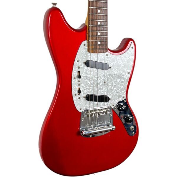 Fender Japan 69 Reissue Mustang 2012 - Candy Apple Red - Matching Headstock | Matching Headstock, image 2 of 5